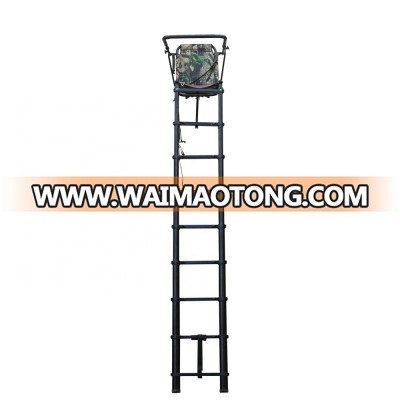 2017 aluminum ladder telescopic seat hunting tree stand